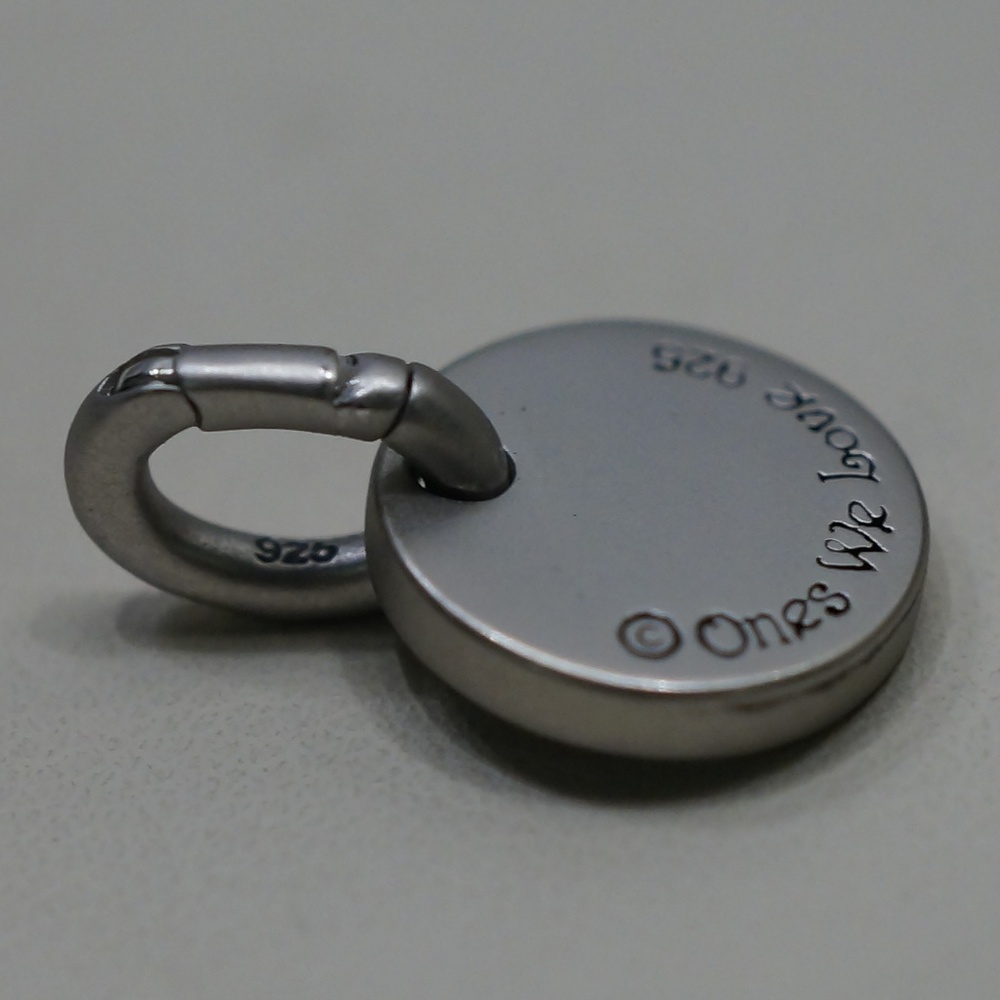 Sterling Silver (.925) O.W.L. Initial Pendant - Picture 4 of 5